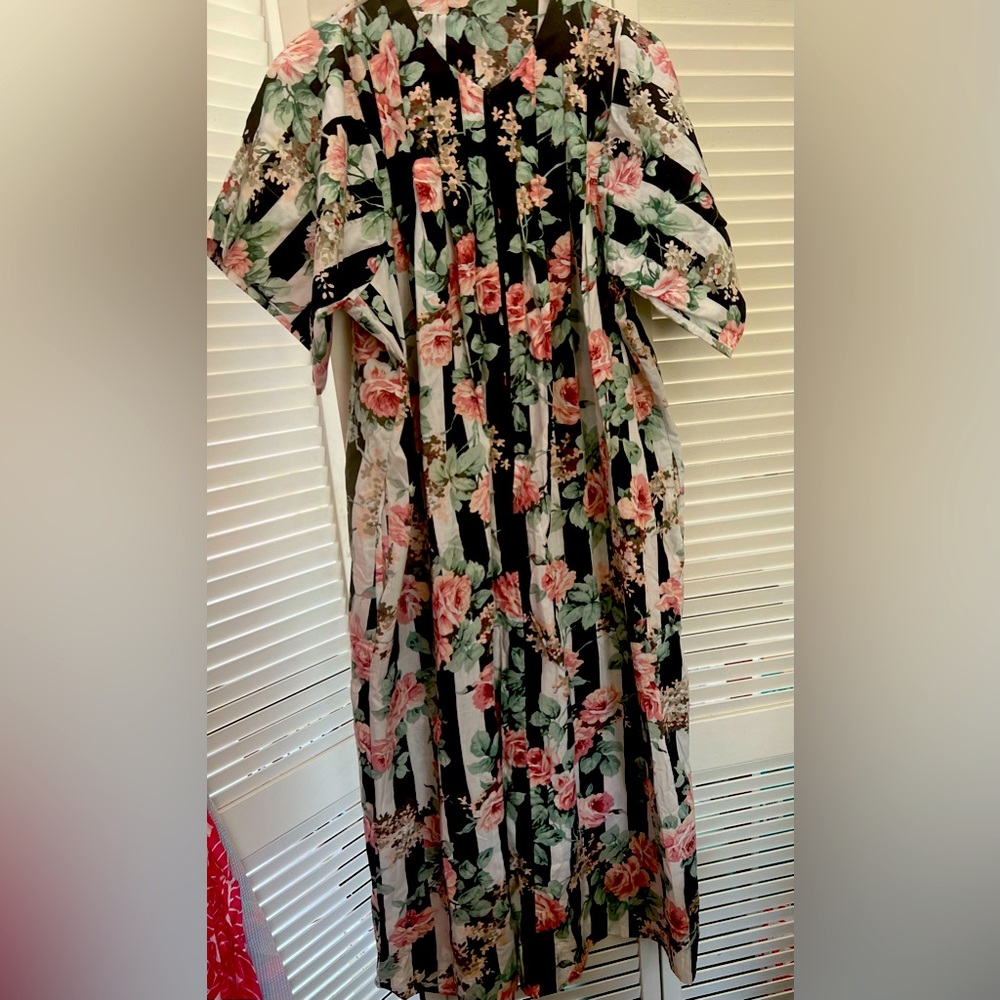 Hand made vintage cotton house dress